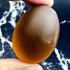 Mystical Mae Khong River Rock Gem Stone Leklai Naga Egg Orange Thai Amulet 17603